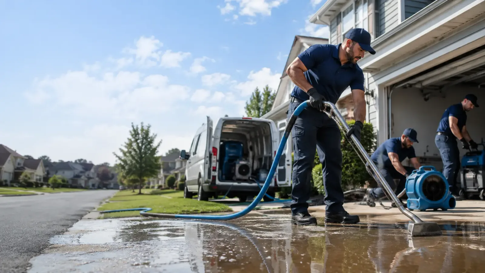 Flood Damage Restoration in Mira Loma, CA